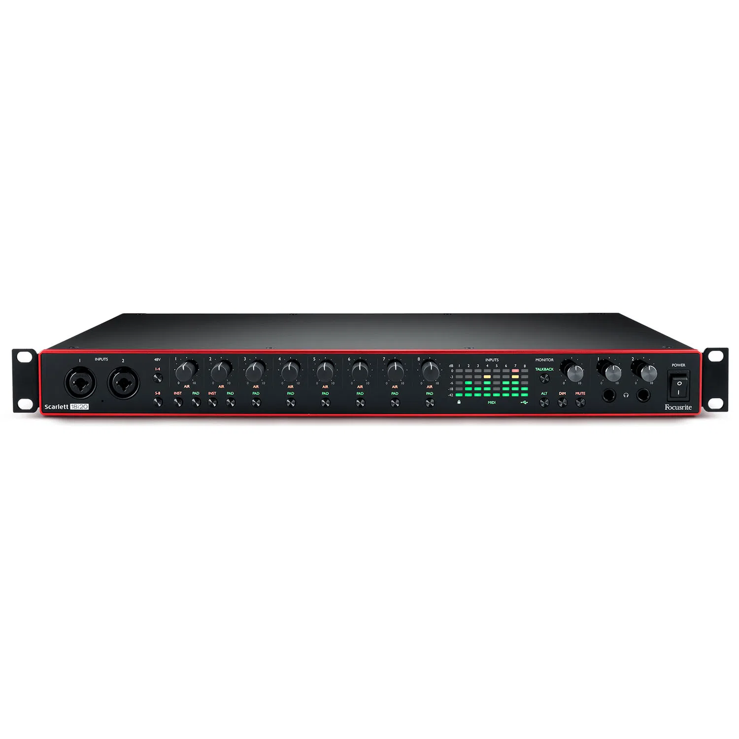 Interfaz de Audio Scarlett 18i20 3ra Gen Focusrite