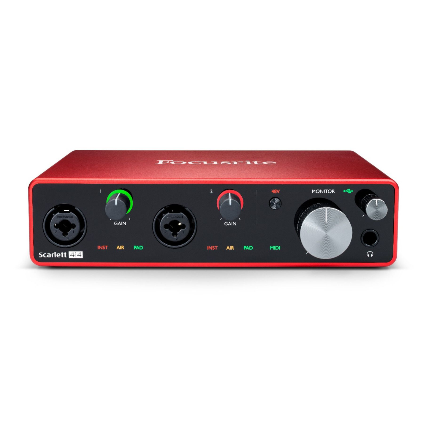 Interfaz de Audio Scarlett 4i4 3ra Gen Focusrite