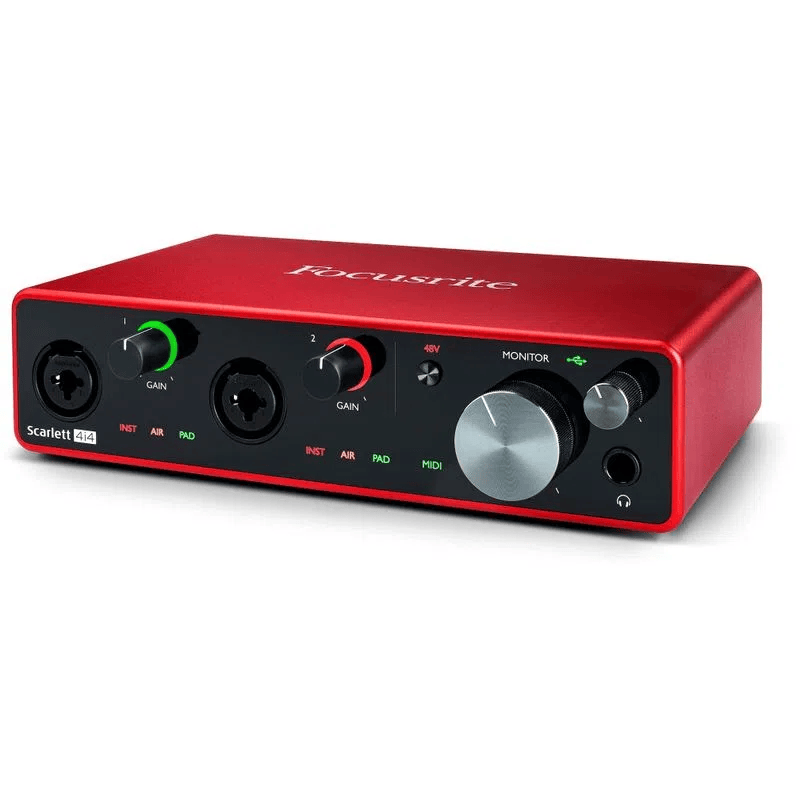 Interfaz de Audio Scarlett 4i4 3ra Gen Focusrite