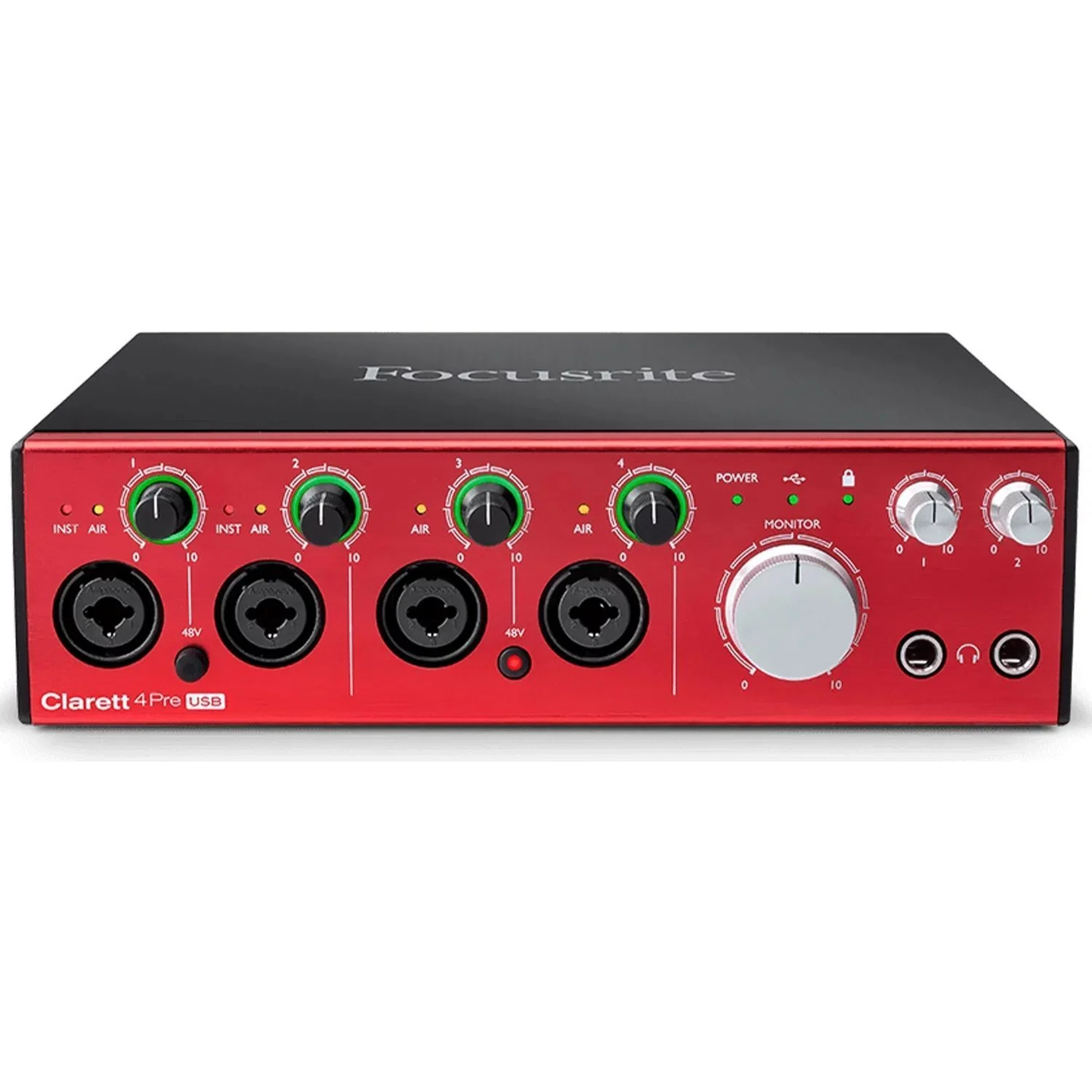 Interfaz de Audio Clarett+ 4Pre Focusrite