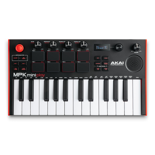 Controlador MIDI Autónomo MPK Mini Play MK3 Akai