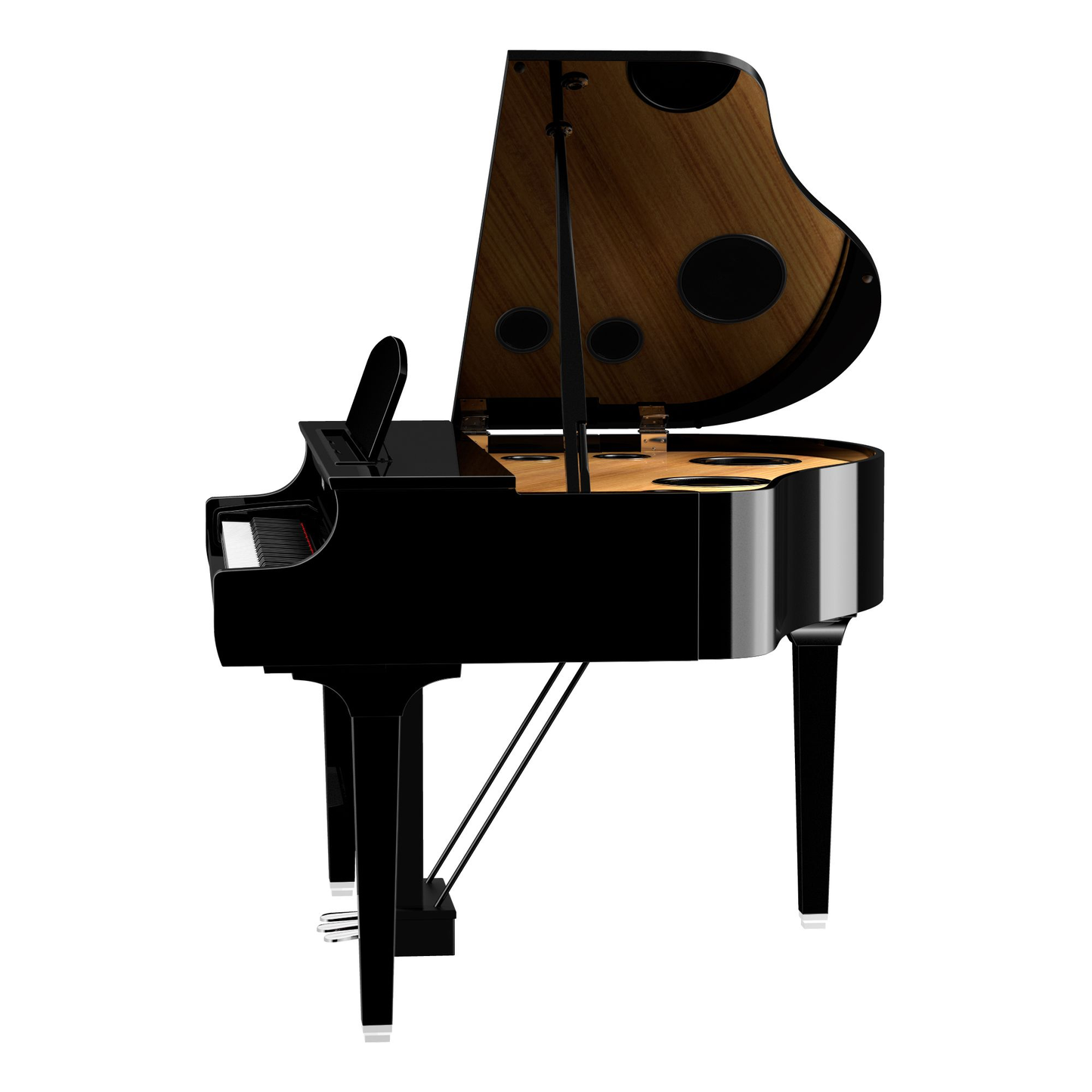 Clavinova de Cola CLP-795GP Grand Piano acabado Polished Ebony Yamaha